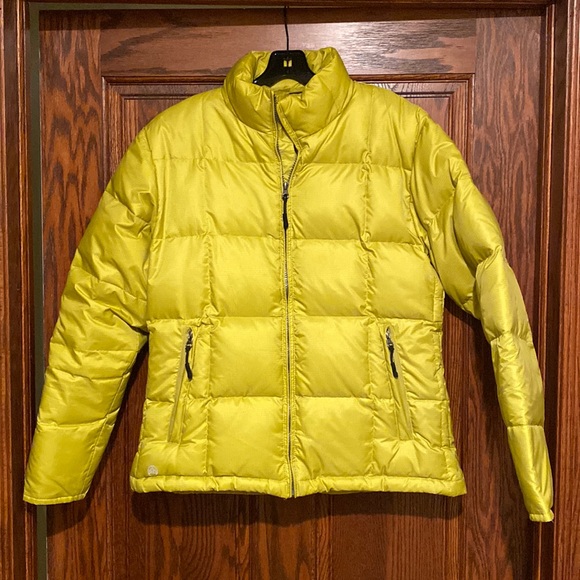 stormtech Jackets & Blazers - Stormtech lime green puffer jacket with down and feather fill Medium